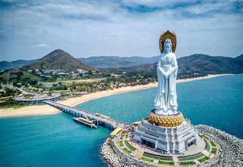  Nanshan Temple - Miejsce Spotkań duchowości i spektakularnych widoków na morze!