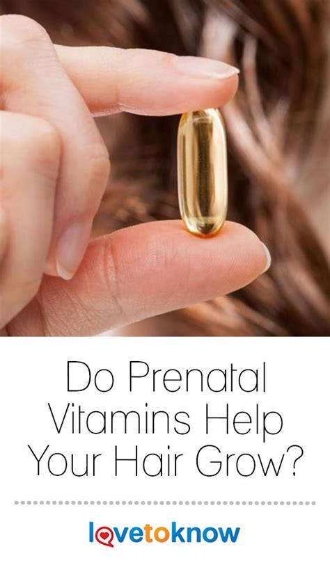 Will Prenatal Vitamins Help Hair Growth?